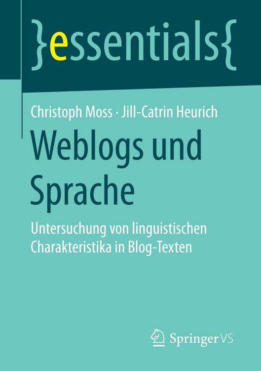Produktbild: Weblogs und Sprache