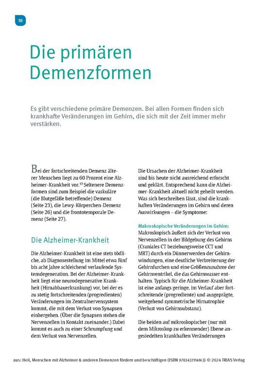 Produktbild: Menschen mit Alzheimer & anderen Demenzen f&ouml;rdern und besch&auml;ftigen