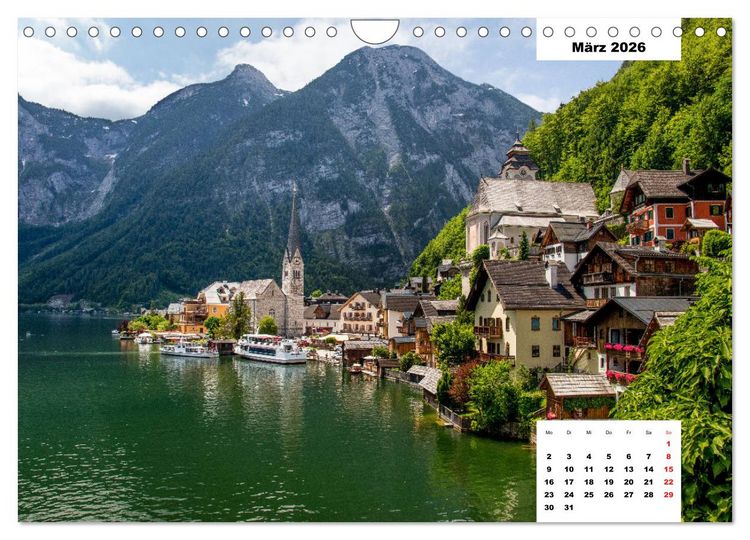 Produktbild: Faszination Ostalpen - von Berchtesgaden bis Slowenien (Wandkalender 2026 DIN A4 quer), CALVENDO Monatskalender