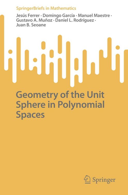 Produktbild: Geometry of the Unit Sphere in Polynomial Spaces