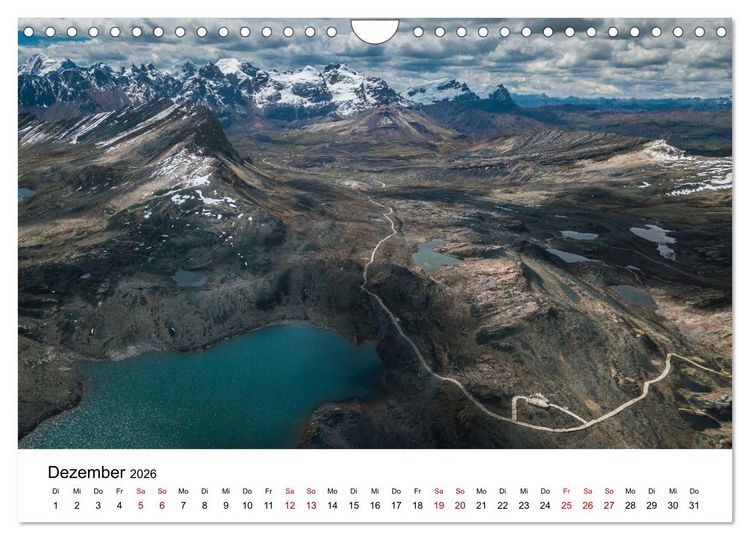 Produktbild: &Uuml;ber den Wolken - Spektakul&auml;re Luftaufnahmen (Wandkalender 2026 DIN A4 quer), CALVENDO Monatskalender