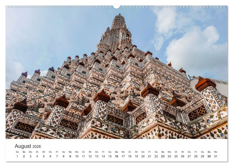 Produktbild: Thailand - Das Land des L&auml;chelns. (hochwertiger Premium Wandkalender 2026 DIN A2 quer), Kunstdruck in Hochglanz