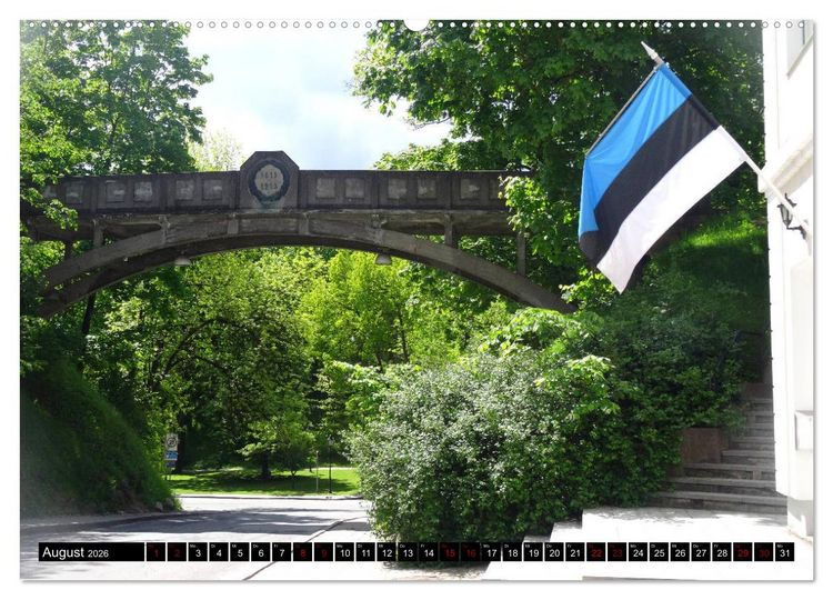Produktbild: Malerisches Dorpat - Estlands Universit&auml;tsstadt Tartu (Wandkalender 2026 DIN A2 quer), CALVENDO Monatskalender