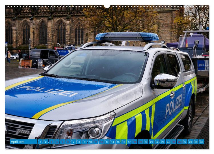 Produktbild: Aktionstag der Polizei (hochwertiger Premium Wandkalender 2026 DIN A2 quer), Kunstdruck in Hochglanz