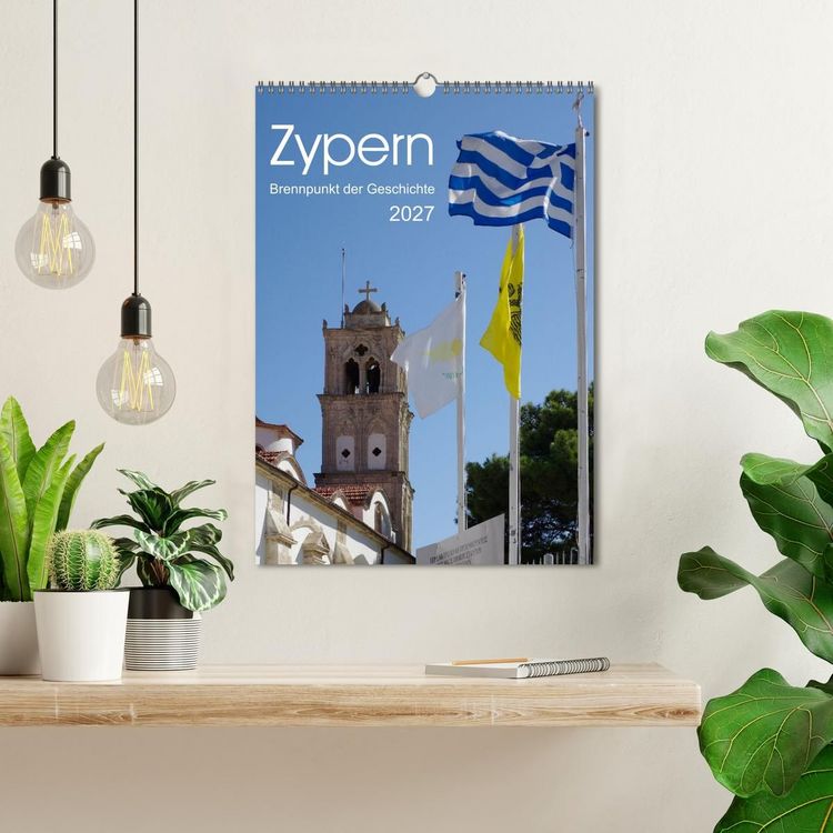 Produktbild: Zypern - Brennpunkt der Geschichte (Wandkalender 2027 DIN A3 hoch), CALVENDO Monatskalender