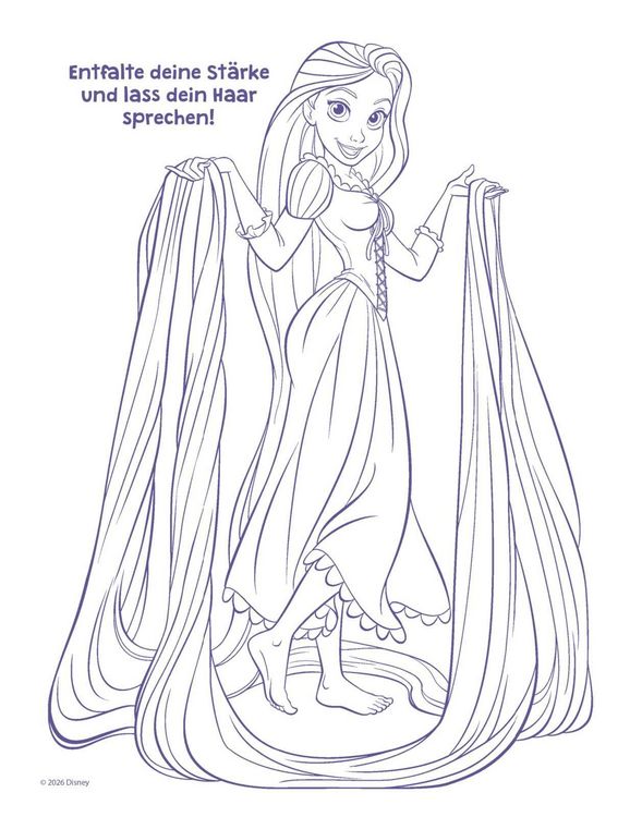 Produktbild: Disney Prinzessin: Mein Magnet-Malbuch