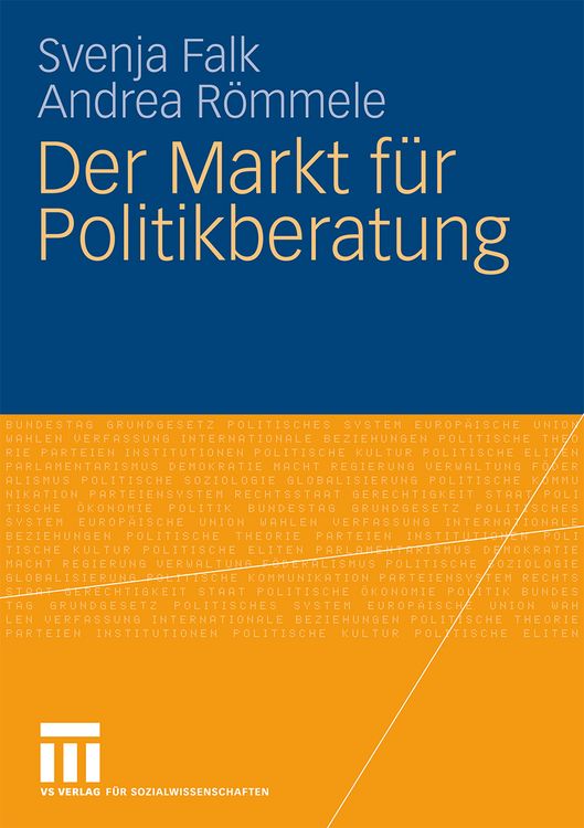 Produktbild: Der Markt f&uuml;r Politikberatung