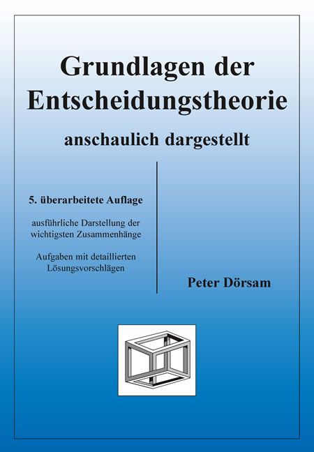 Produktbild: Entscheidungstheorie anschaulich dargestellt