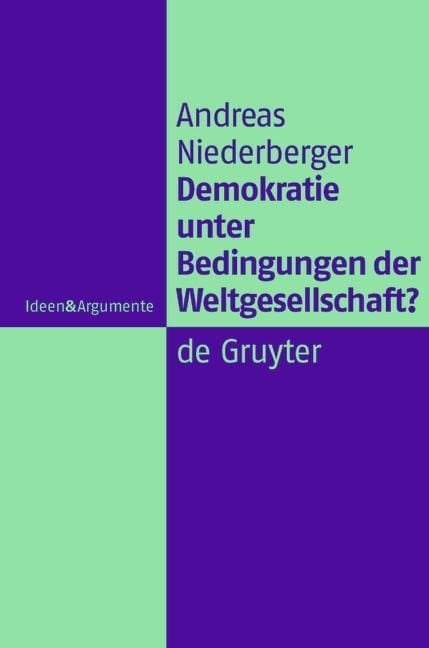 Produktbild: Demokratie unter Bedingungen der Weltgesellschaft?