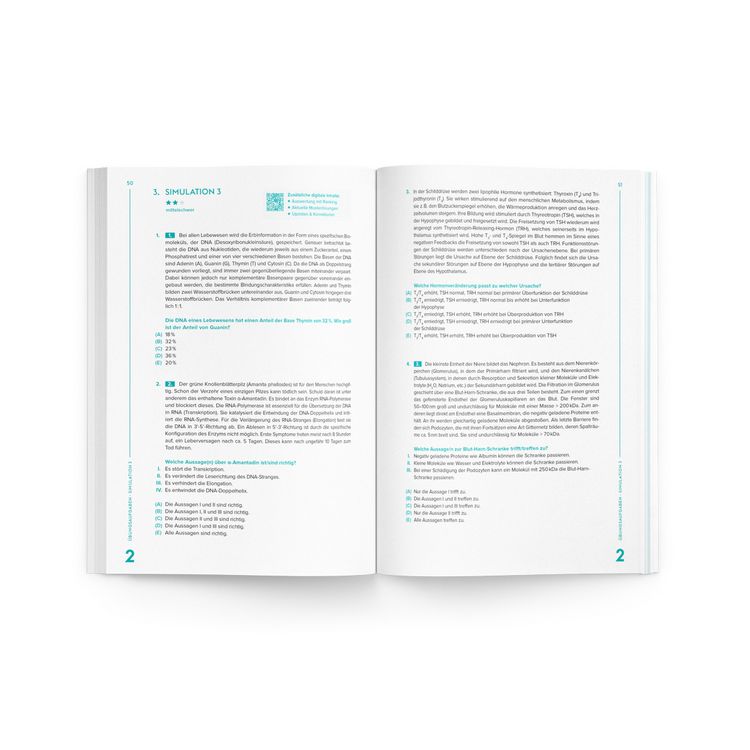 Produktbild: MedGurus - TMS &Uuml;bungsbuch Medizinisch-naturwissenschaftliches Grundverst&auml;ndnis