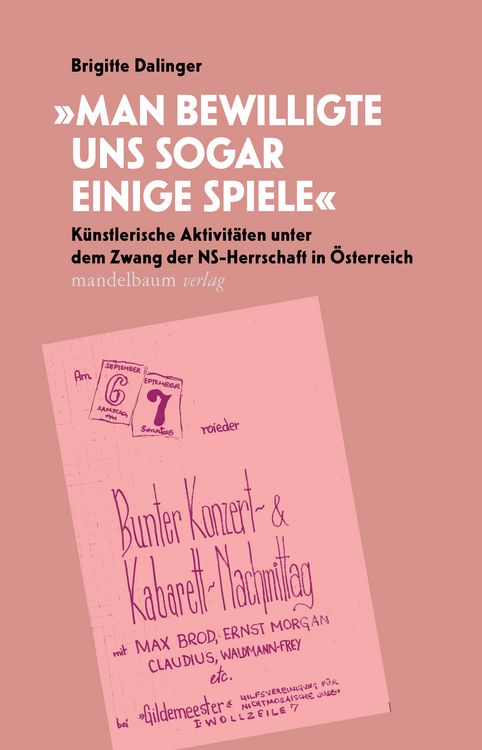 Produktbild: &raquo;Man bewilligte uns sogar einige Spiele&laquo;