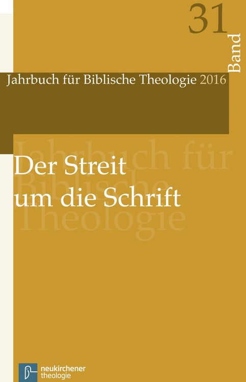 Produktbild: Der Streit um die Schrift