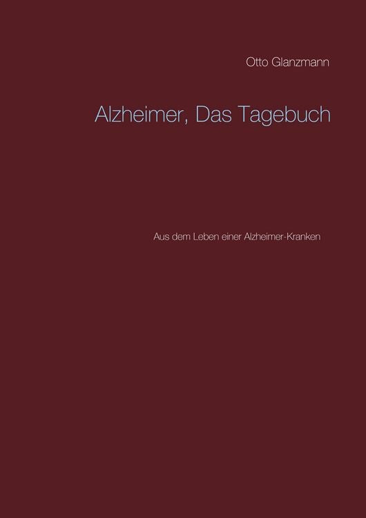 Produktbild: Alzheimer, Das Tagebuch
