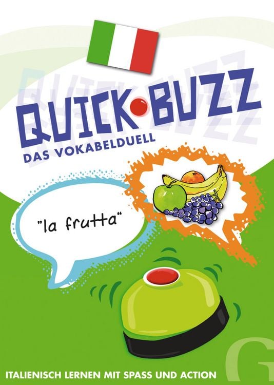 Produktbild: QUICK BUZZ &ndash; Das Vokabelduell &ndash; Italienisch