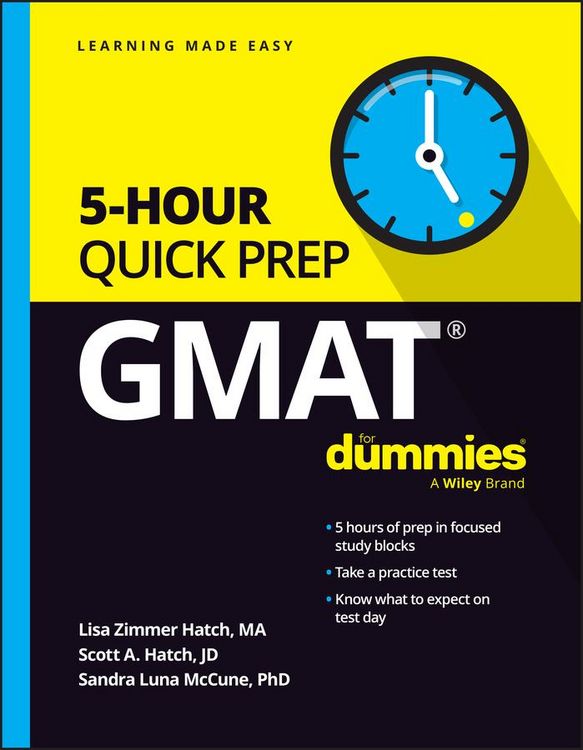 Produktbild: GMAT 5-Hour Quick Prep For Dummies