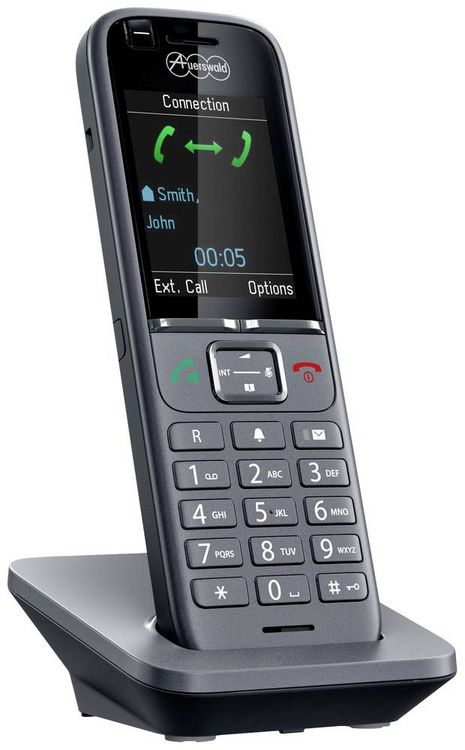Produktbild: Auerswald COMfortel&reg; M-710 DECT Mobilteil Titan-Grau