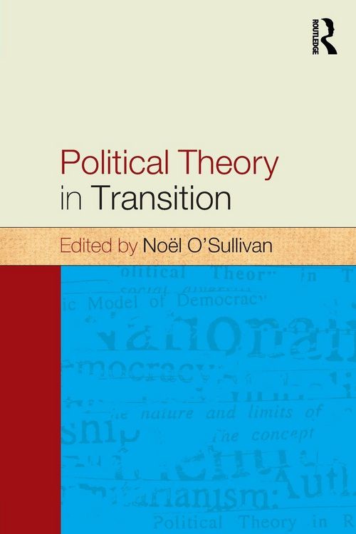 Produktbild: Political Theory in Transition