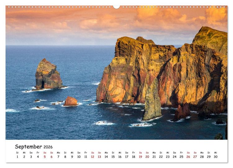 Produktbild: Madeira Magie (hochwertiger Premium Wandkalender 2026 DIN A2 quer), Kunstdruck in Hochglanz