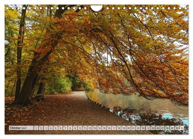 Produktbild: Augsburg - Bayerische Weltstadt mit Herz (Wandkalender 2027 DIN A4 quer), CALVENDO Monatskalender