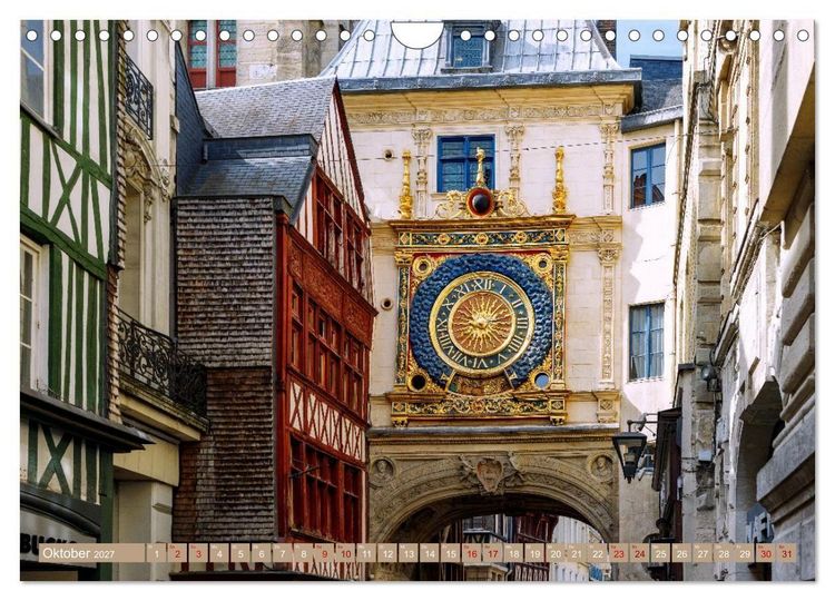 Produktbild: Normandie. Poesie in Frankreichs Norden (Wandkalender 2027 DIN A4 quer), CALVENDO Monatskalender