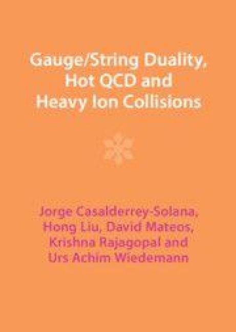 Produktbild: Gauge/String Duality, Hot QCD and Heavy Ion Collisions
