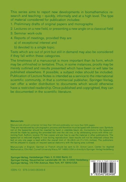 Produktbild: Stochastic Problems in Population Genetics