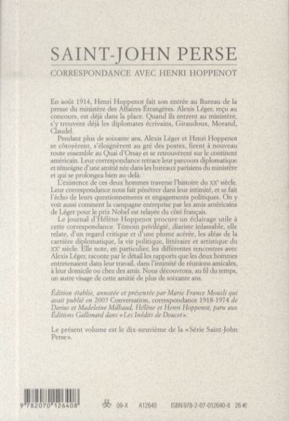 Produktbild: Cahiers Saint-John Perse