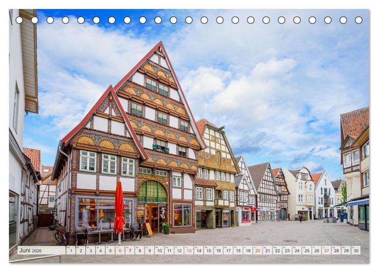 Produktbild: Bad Salzuflen Impressionen (Tischkalender 2026 DIN A5 quer), CALVENDO Monatskalender