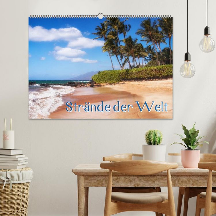 Produktbild: Str&auml;nde der Welt (Wandkalender 2026 DIN A2 quer), CALVENDO Monatskalender