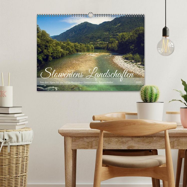 Produktbild: Slowenische Landschaften (Wandkalender 2026 DIN A3 quer), CALVENDO Monatskalender