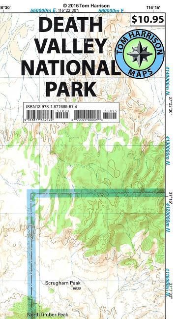 Produktbild: Death Valley National Park Recreation Map
