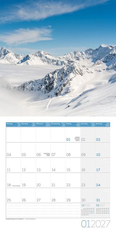 Produktbild: Atempause Kalender 2027 - 30x30 - Art12