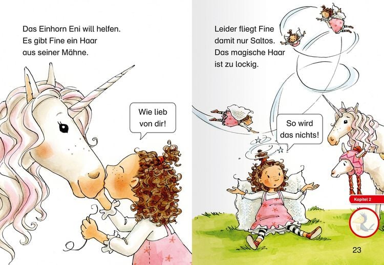 Produktbild: Leserabe 1. Lesestufe Kurz und leicht - Magische Fl&uuml;gel f&uuml;r Fee Fine