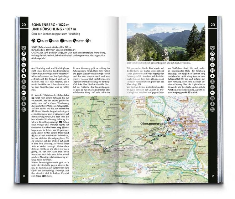 Produktbild: KOMPASS Wanderlust Deutsche Alpen