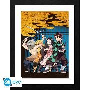 Produktbild: Demon Slayer - Framed print "Key Art"
