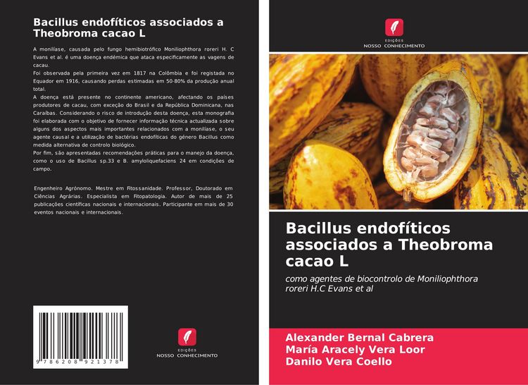Produktbild: Bacillus endof&iacute;ticos associados a Theobroma cacao L