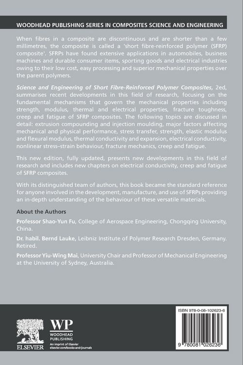 Produktbild: Science and Engineering of Short Fibre-Reinforced Polymer Composites