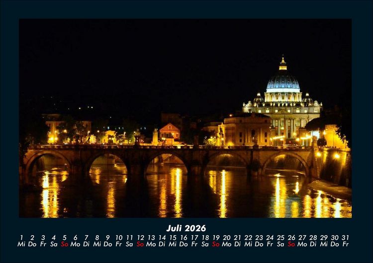 Produktbild: Sensation Italien 2026 Fotokalender DIN A4