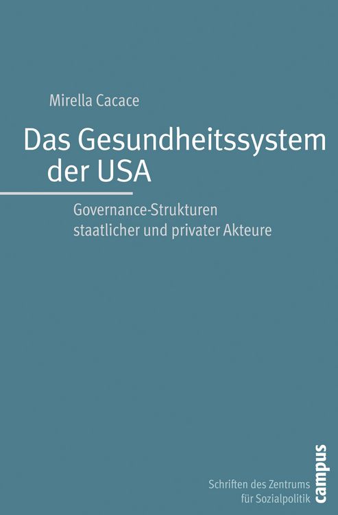 Produktbild: Das Gesundheitssystem der USA