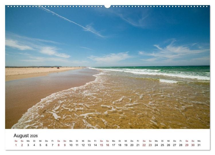 Produktbild: Conil de la Frontera - Ein traumhaftes andalusisches Dorf am Atlantik (hochwertiger Premium Wandkalender 2026 DIN A2 quer), Kunstdruck in Hochglanz