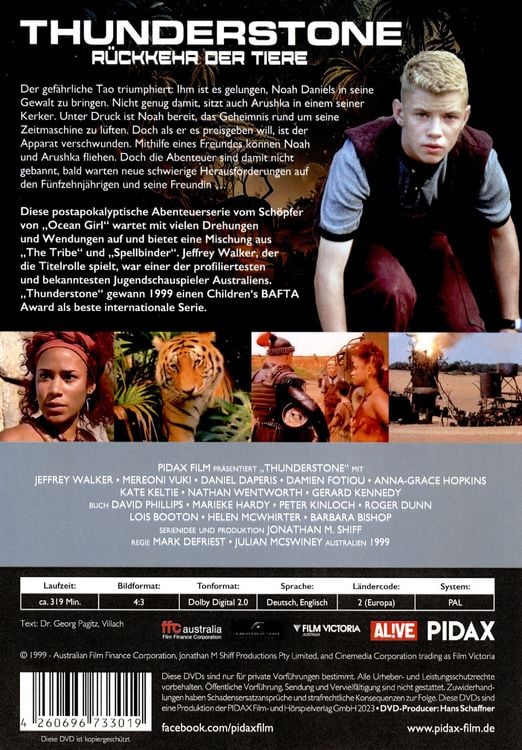 Produktbild: Thunderstone - Die R&uuml;ckkehr der Tiere, Volume 2 / Weitere 13 Folgen der postapokalyptischen, preisgekr&ouml;nten Abenteuerserie (Pidax Serien-Klassiker) [2 DVDs]