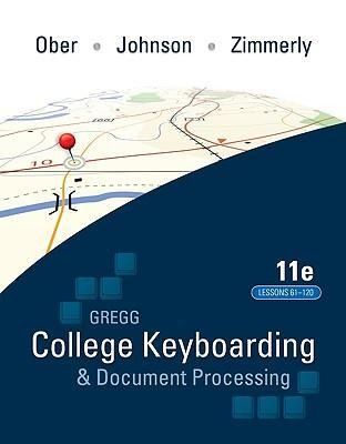 Produktbild: Gregg College Keyboarding & Document Processing (Gdp); Lessons 61-120 Text
