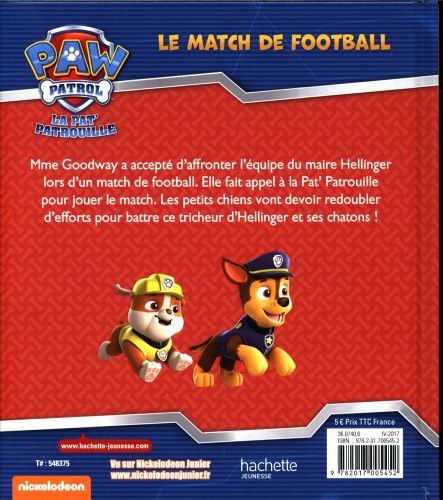 Produktbild: La Pat' Patrouille: le match de football