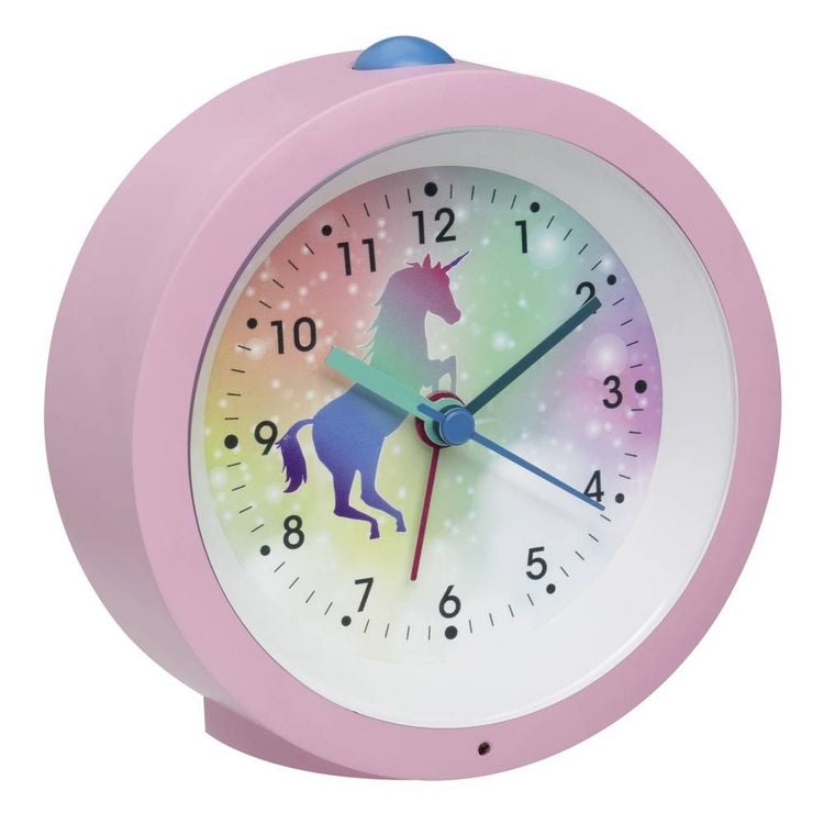 Produktbild: TFA Dostmann 60.1033.12 Quarz Wecker Rosa Leisegang-Uhrwerk