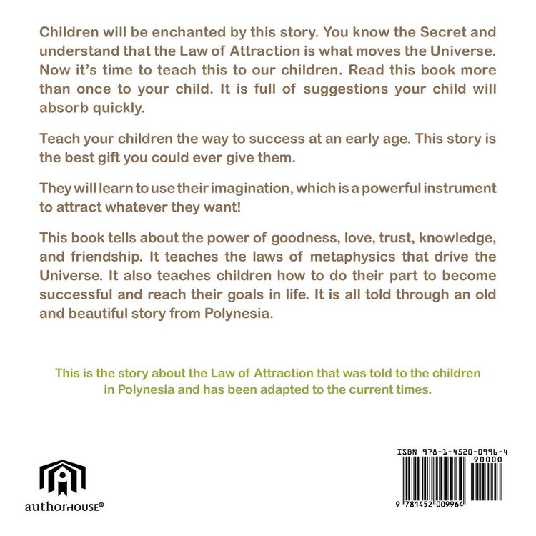 Produktbild: The Law of Attraction for Children
