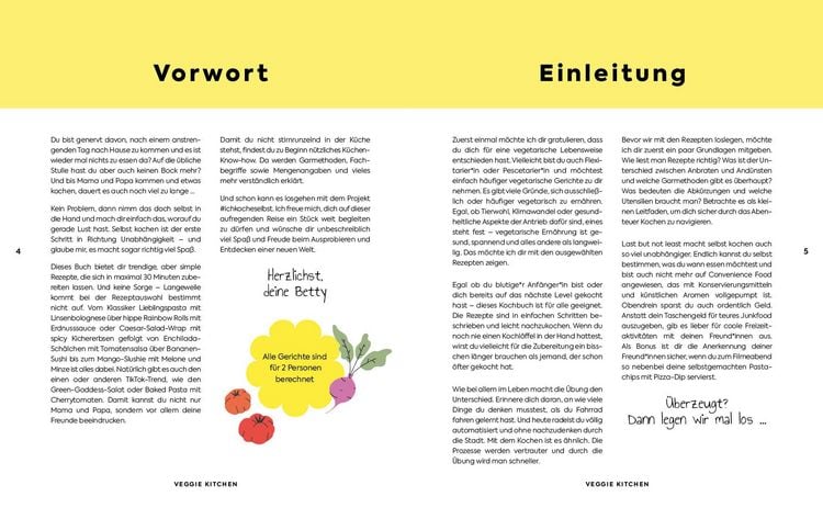 Produktbild: Veggie kitchen &ndash; Das Kochbuch f&uuml;r Teenager