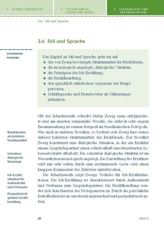 Produktbild: Schachnovelle von Stefan Zweig