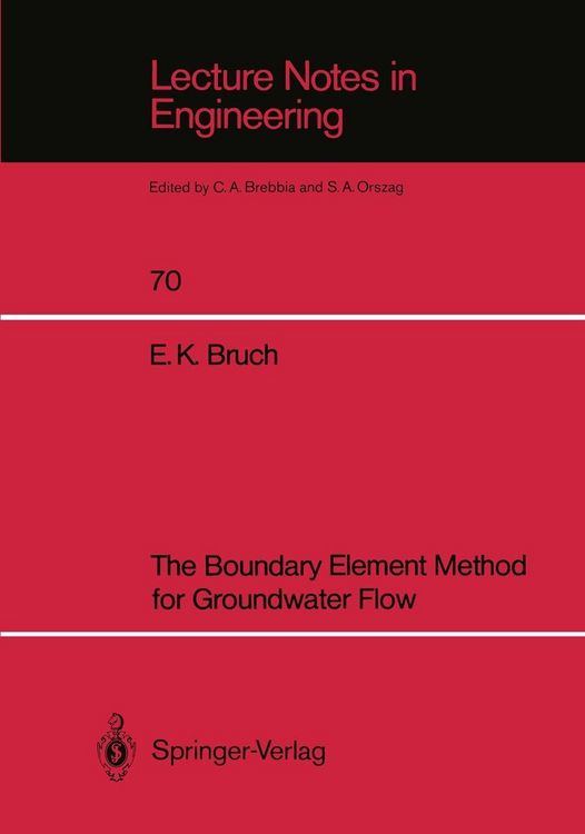 Produktbild: The Boundary Element Method for Groundwater Flow
