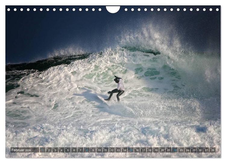 Produktbild: Faszination Surfen (Wandkalender 2026 DIN A4 quer), CALVENDO Monatskalender