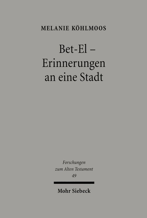 Produktbild: Bet-El - Erinnerungen an eine Stadt